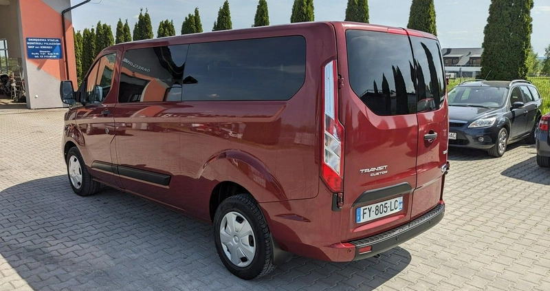 Ford Transit Custom cena 97000 przebieg: 94000, rok produkcji 2021 z Brzostek małe 121